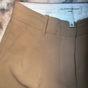 Aritzia Tan Effortless Pant